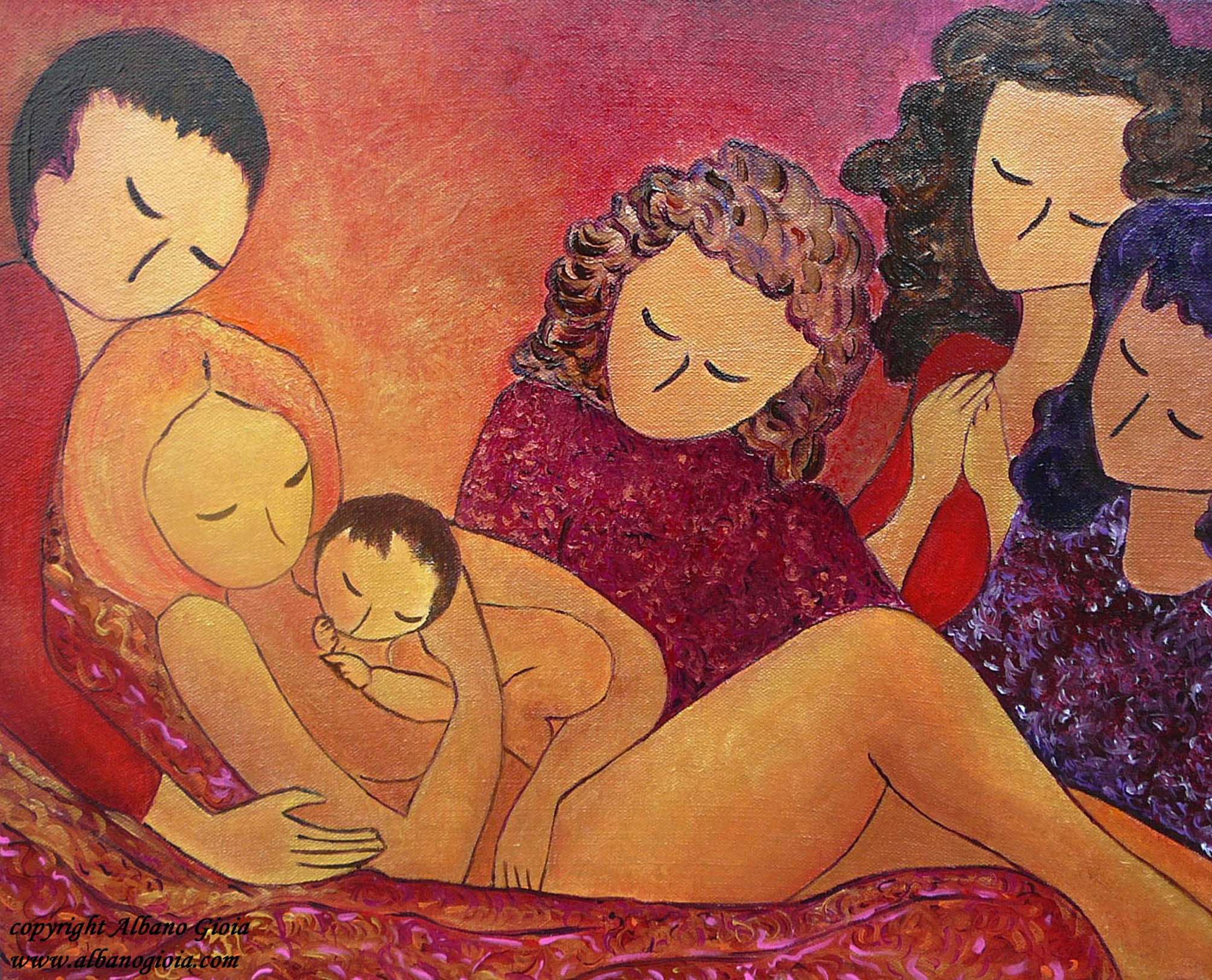 A-birthing-family-birth-art-motherhood-Gioia-Albano-art-painting-300-dpi